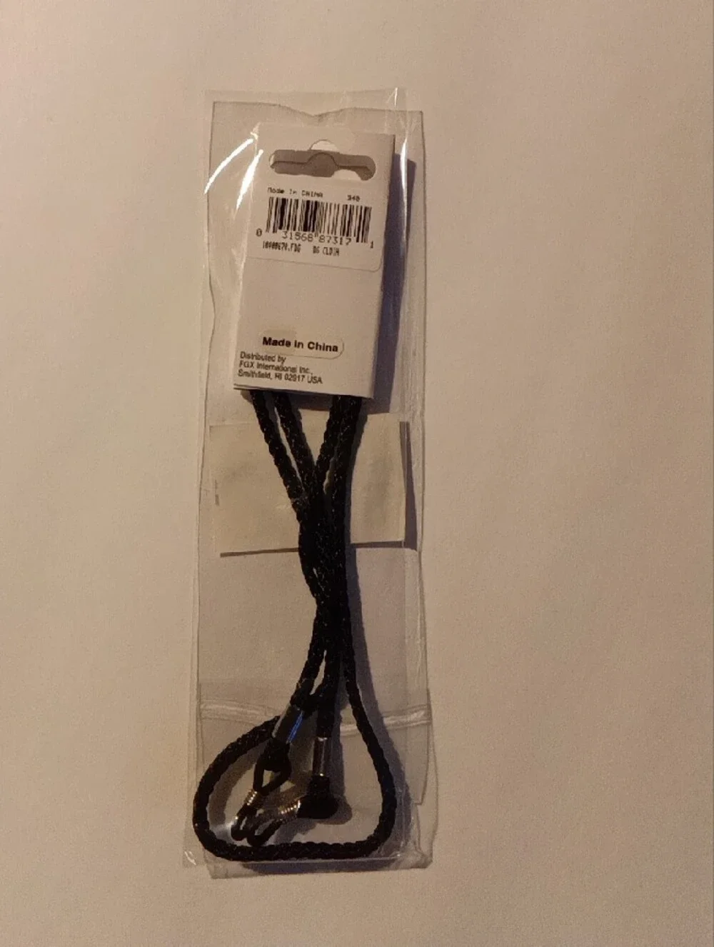 NEW Black Braided Eyewear Cord Glasses Holder Strap